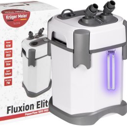 Kruger Meier Kruger Meier Fluxion Elite 1000 UVC PRO - filtr zewnętrzny z lampą UV do akwarium 80 - 180 litrów