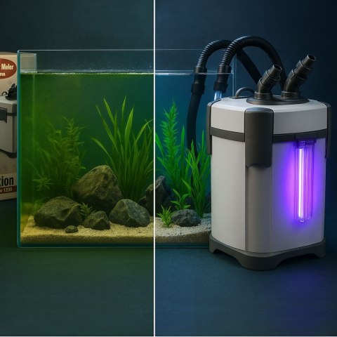Kruger Meier Fluxion Elite 1000 UVC PRO - filtr zewnętrzny z lampą UV do akwarium 80 - 180 litrów Kruger Meier