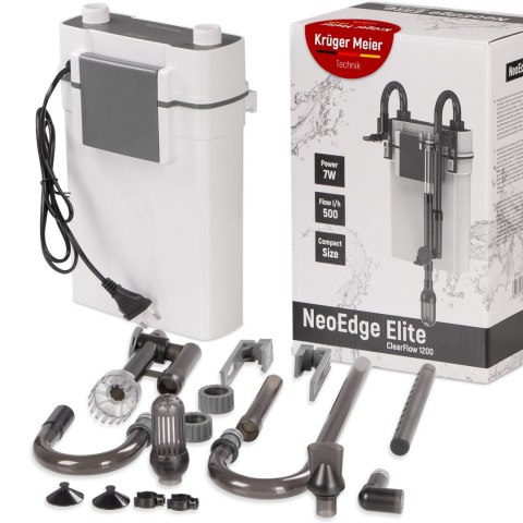 Kruger Meier NeoEdge Elite 1200 - filtr zewnętrzny do akwarium 120l Kruger Meier
