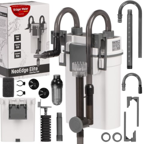 Kruger Meier NeoEdge Elite 1200 - filtr zewnętrzny do akwarium 120l Kruger Meier