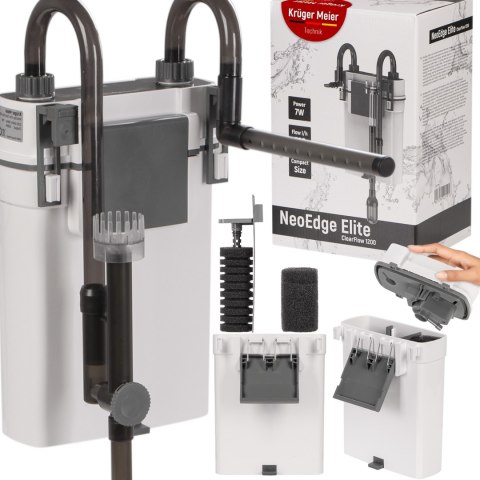 Kruger Meier NeoEdge Elite 1200 - filtr zewnętrzny do akwarium 120l Kruger Meier