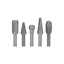 Frezy profilowane do drewna z trzpieniem 6mm kpl. szt.5