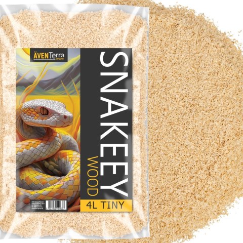Aventerra Sweden SNAKEEY Wood Tiny 4l - podłoże dla węży i gryzoni Aventerra