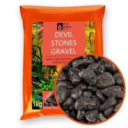 Eco Plant Eco Plant Devil Stones 1kg - kamienie czarne otoczak 20-50mm