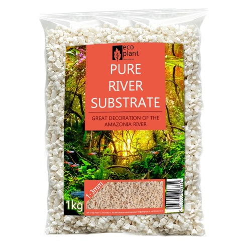 Eco Plant Eco Plant Pure River 1kg - żwirek jasny 1-3mm