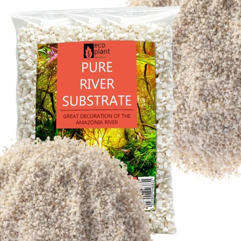 Eco Plant Eco Plant Pure River 1kg - żwirek jasny 1-3mm