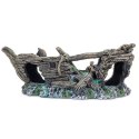 Happet Happet - ozdoba do akwarium statek wrak 18cm