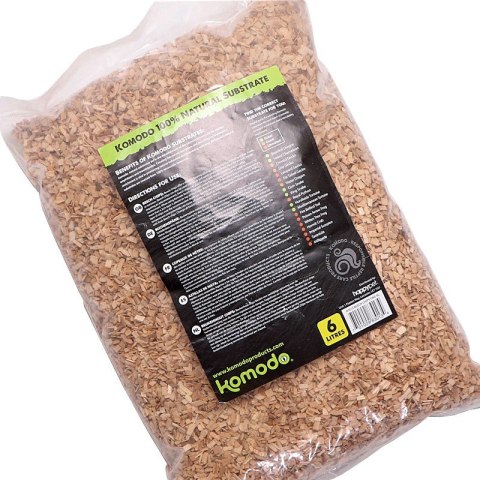 Komodo Fine Beech Chips 6l - zrębki bukowe drobne Komodo
