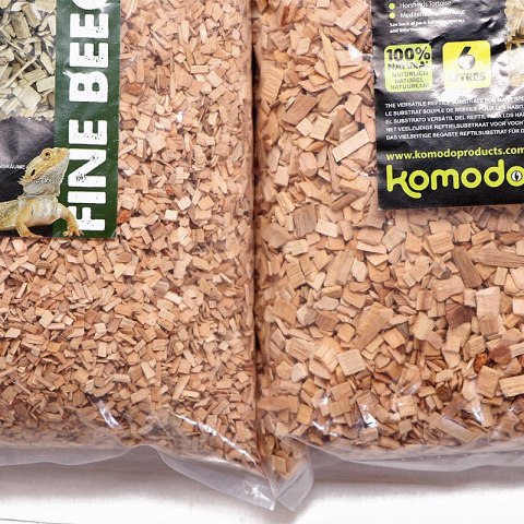 Komodo Fine Beech Chips 6l - zrębki bukowe drobne Komodo
