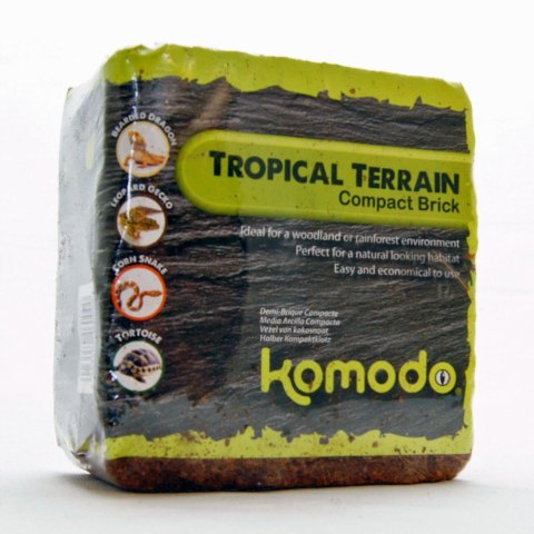 Komodo Komodo Tropical Terrain Brick M - podłoże z włókien kokosa 4l