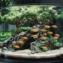 Kruger Meier Kruger Meier Amber Glow Quartz 2-3,5 mm - Żwirek akwarystyczny 2 kg