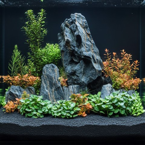 Kruger Meier Obsidian Shadow 1-3 mm - Żwirek akwarystyczny 2 kg Kruger Meier