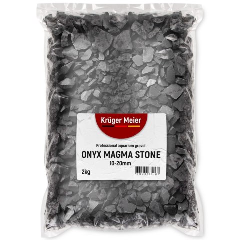 Kruger Meier Kruger Meier Onyx Magma Stones 10-20 mm - Żwir do akwarium 2kg