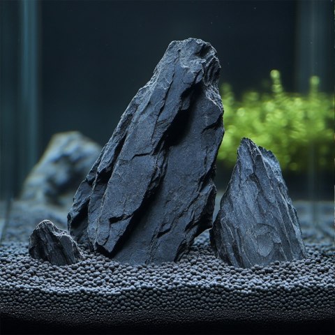 Kruger Meier Kruger Meier Onyx Magma Stones 4-8 mm - Żwirek do akwarium 2kg
