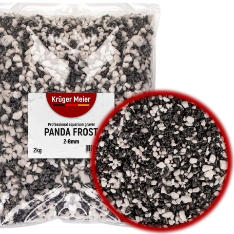 Kruger Meier Kruger Meier Panda Frost 2-8 mm - Żwirek akwarystyczny 2 kg