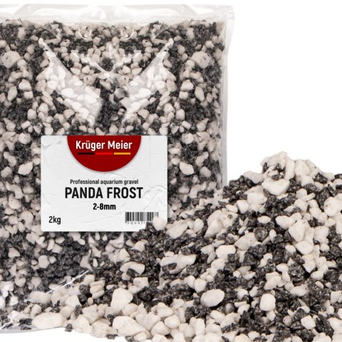 Kruger Meier Kruger Meier Panda Frost 2-8 mm - Żwirek akwarystyczny 2 kg