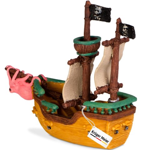 Kruger Meier Kruger Meier Pirate Ship S - Statek do Akwarium 16x6x15 cm