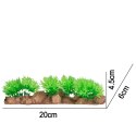 Kruger Meier Plant Line - Dekoracja roślinna do akwarium 20x6x4,5 cm Kruger Meier