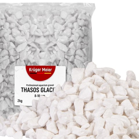 Kruger Meier Kruger Meier Thasos Glacier 8-16 mm - Żwirek akwarystyczny 2 kg