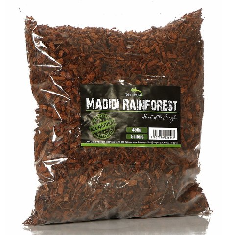 Terrario Terrario Madidi Rainforest 5l 500g - drobne zrębki kokosa
