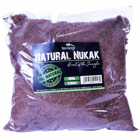 Terrario Terrario Natural Nukak 5l 500g - podłoże z włókien kokosa