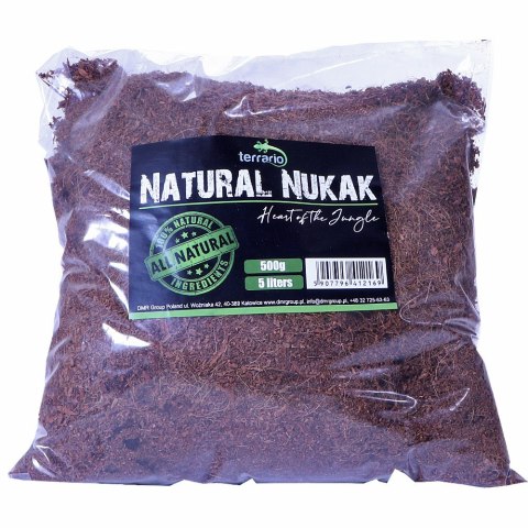 Terrario Terrario Natural Nukak 5l 500g - podłoże z włókien kokosa