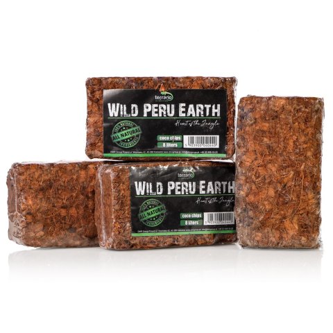 Terrario Terrario Wild Peru Earth 7l 650g - podłoże zrębki kokosa