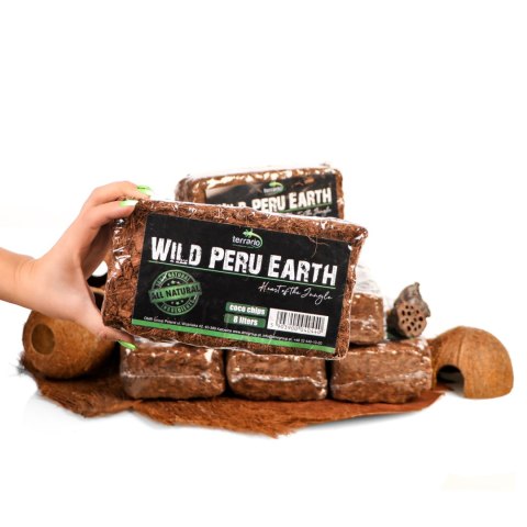 Terrario Terrario Wild Peru Earth 7l 650g - podłoże zrębki kokosa