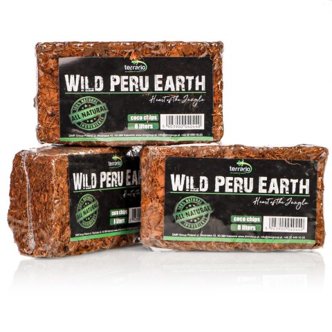 Terrario Terrario Wild Peru Earth 7l 650g - podłoże zrębki kokosa