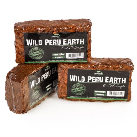 Terrario Terrario Wild Peru Earth 7l 650g - podłoże zrębki kokosa