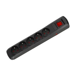 Listwa zasilająca R5 5g 1.5m czarna ARcon