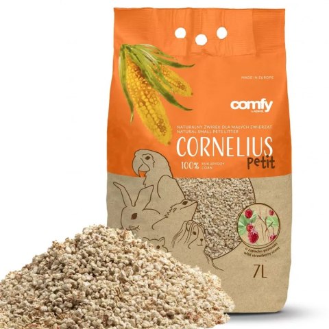 Aquael Comfy Cornelius Petit 7l - poziomkowy żwirek kukurydziany