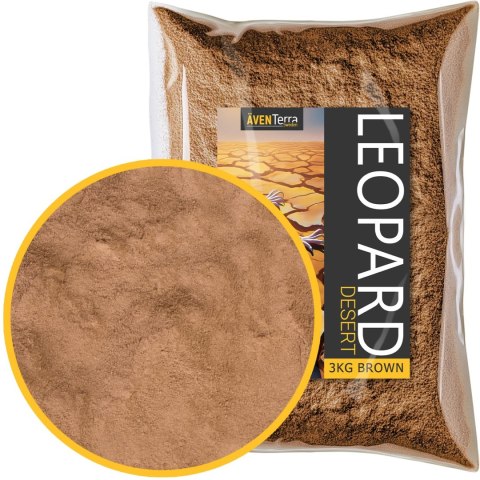 Aventerra Aventerra Sweden LEOPARD Desert Brown 3kg - glina do terrarium
