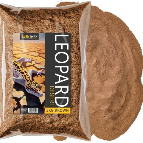 Aventerra Aventerra Sweden LEOPARD Desert Brown 3kg - glina do terrarium