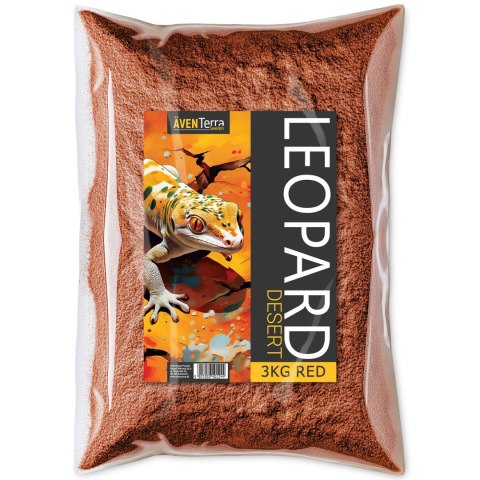 Aventerra Aventerra Sweden LEOPARD Desert Red 3kg - glina do terrarium