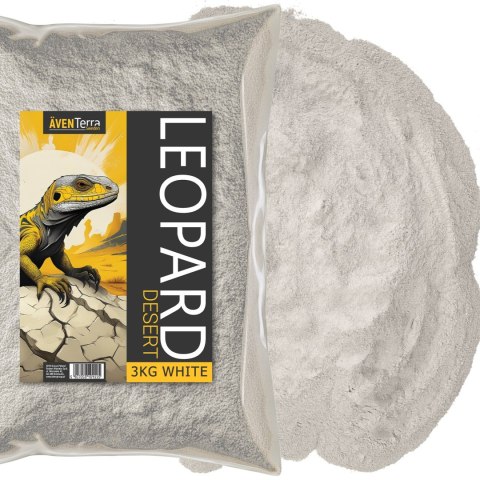 Aventerra Aventerra Sweden LEOPARD Desert White 3kg - glina do terrarium