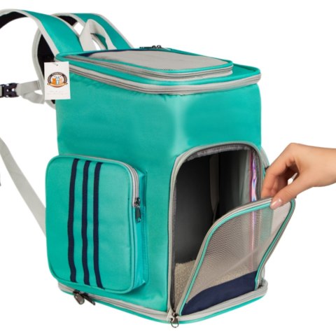 Furrever Friends Catbox Turquoise - plecak transporter dla kota i psa Furrever Friends