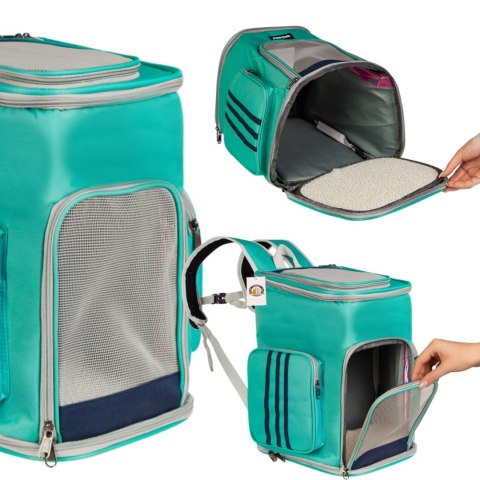 Furrever Friends Catbox Turquoise - plecak transporter dla kota i psa Furrever Friends