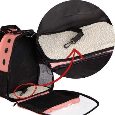 Furrever Friends Furrever Friends Catpack Pink - plecak transporter dla kota i psa