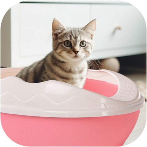 Furrever Friends Purrfect Point Pink with Scoop - mała kuweta z łopatką Furrever Friends
