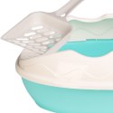 Furrever Friends Furrever Friends Purrfect Point Turquoise with Scoop - mała kuweta z łopatką