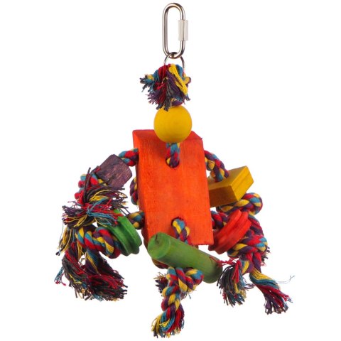 HappyPet Fiesta - drewniana zabawka dla papug Happypet