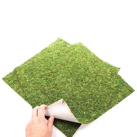 Repti-Zoo Natural Moss Back&Bottom - tło i podłoże z mchu 45x45cm Repti-Zoo