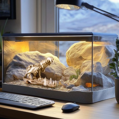 Terrario Crocodile Skull XL - czaszka krokodyla do terrarium 23x11x16 cm Terrario