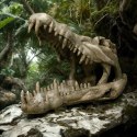 Terrario Crocodile Skull XL - czaszka krokodyla do terrarium 23x11x16 cm Terrario