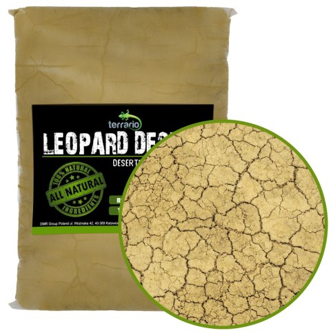 Terrario Terrario Leopard Desert 1kg - podłoże spękana ziemia pustynna