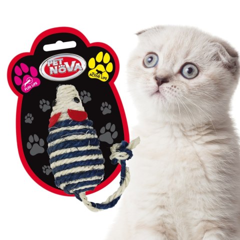 Pet Nova zabawka dla kota - myszka 10x5cm Aqua Nova