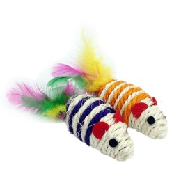 Aqua Nova Pet Nova zabawka dla kota - myszki 7x3cm 2szt.