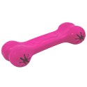 Aqua Nova Pet Nova zabawka - kość na przysmaki z aromatem wołowiny różowa 11cm