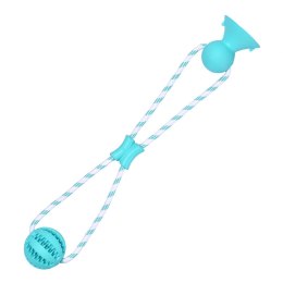Aqua Nova Pet Nova zabawka - piłka dental z przyssawką miętowa 7cm